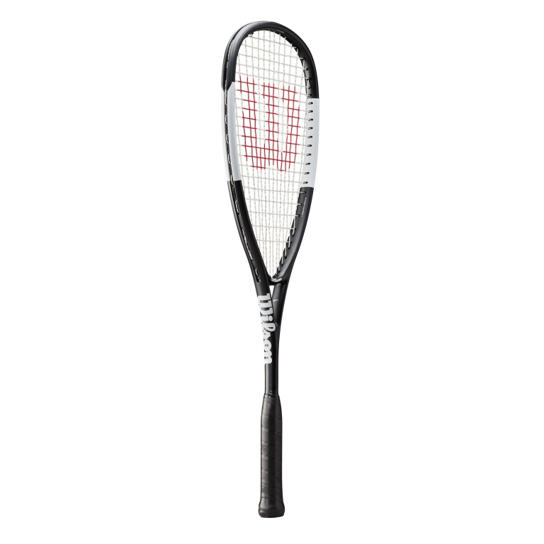 Wilson Squash Racket Hyper Hammer Lite (120g/head-heavy) black/white - strung -